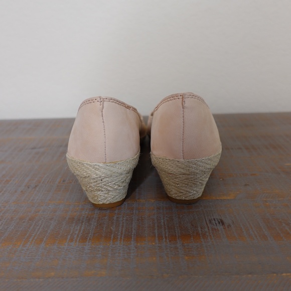 Lucky Brand Tilly Nubuck Espadrille Wedges - Picture 4 of 9